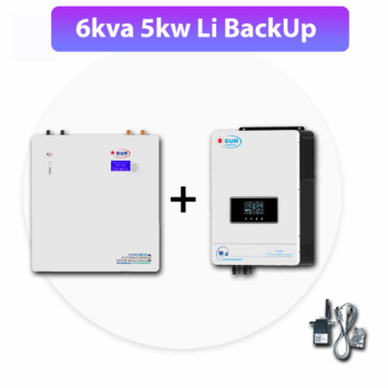 6.2Kva - 5Kw Lithium Ion BackUp System